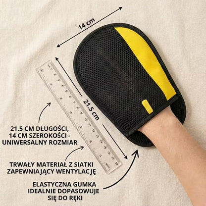 Kudełek – mobilna rękawica do usuwania zwierzęcej sierści