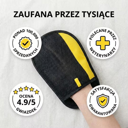 Kudełek – mobilna rękawica do usuwania zwierzęcej sierści