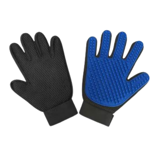 Rękawica do wyczesywania sierści i masażu dla psa